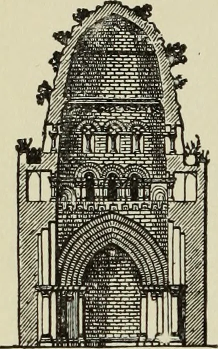 An illustration from A history of architecture in all countries, from the earliest times to the present day, 1874, leaf 417