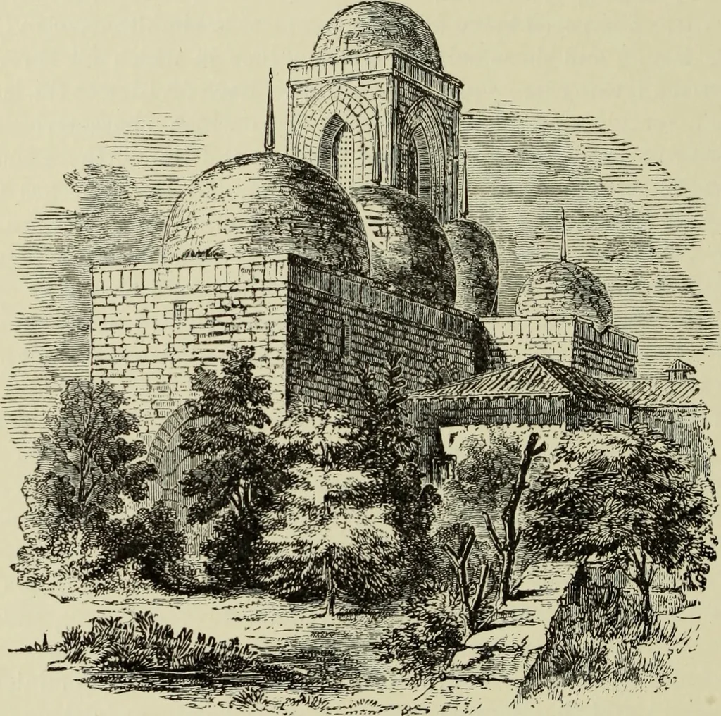 An illustration from A history of architecture in all countries, from the earliest times to the present day, 1874, leaf 421