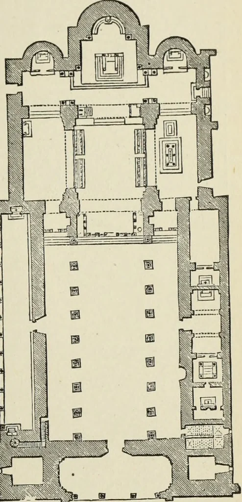 An illustration from A history of architecture in all countries, from the earliest times to the present day, 1874, leaf 422