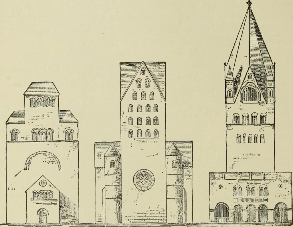 An illustration from A history of architecture in all countries, from the earliest times to the present day, 1874, leaf 43