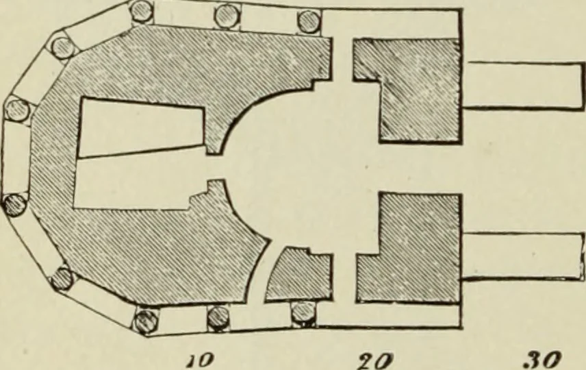 An illustration from A history of architecture in all countries, from the earliest times to the present day, 1874, leaf 431