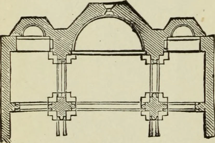 An illustration from A history of architecture in all countries, from the earliest times to the present day, 1874, leaf 433