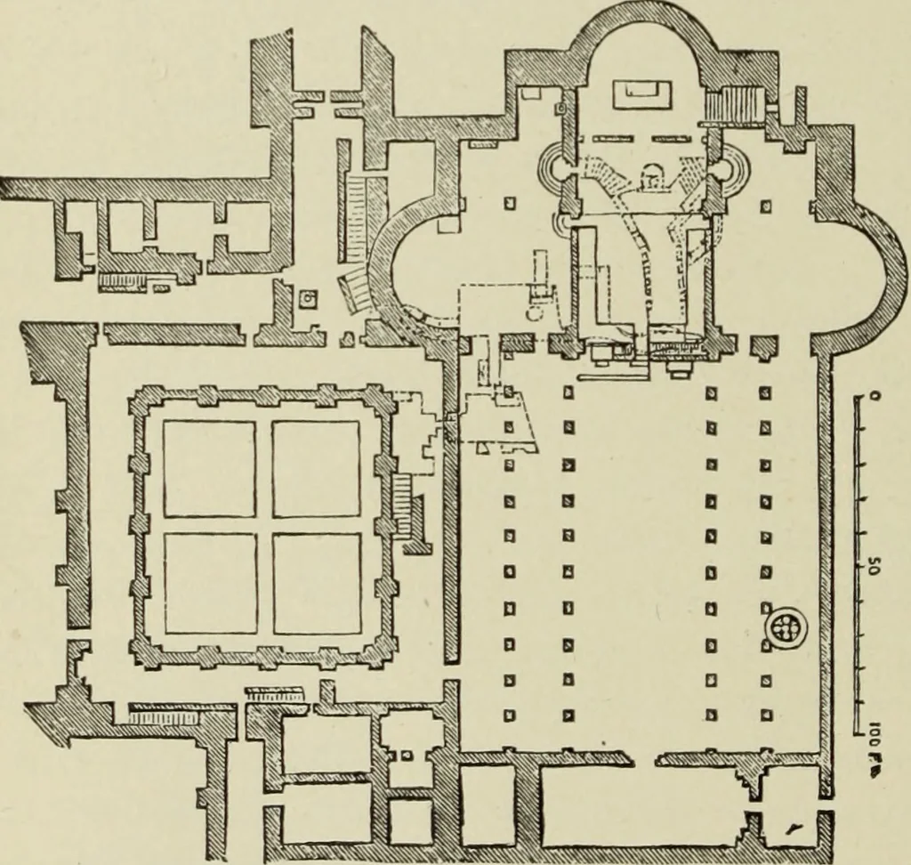 An illustration from A history of architecture in all countries, from the earliest times to the present day, 1874, leaf 439