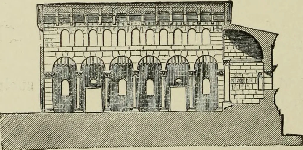 An illustration from A history of architecture in all countries, from the earliest times to the present day, 1874, leaf 443