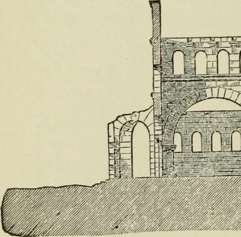 An illustration from A history of architecture in all countries, from the earliest times to the present day, 1874, leaf 445