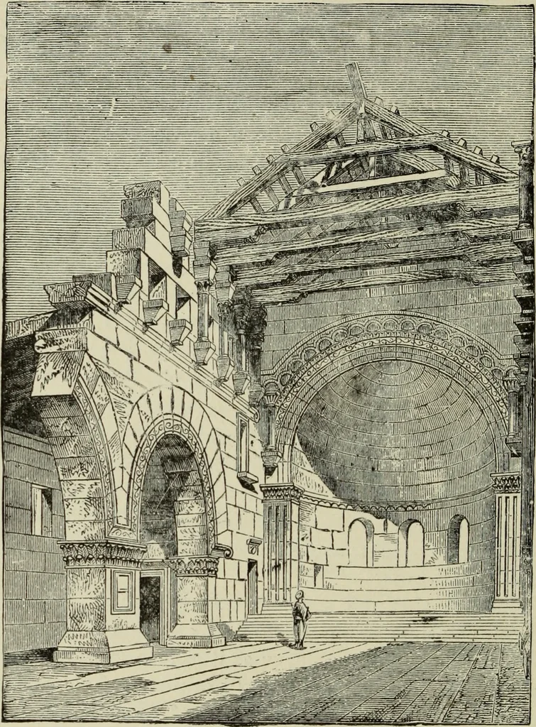 An illustration from A history of architecture in all countries, from the earliest times to the present day, 1874, leaf 447