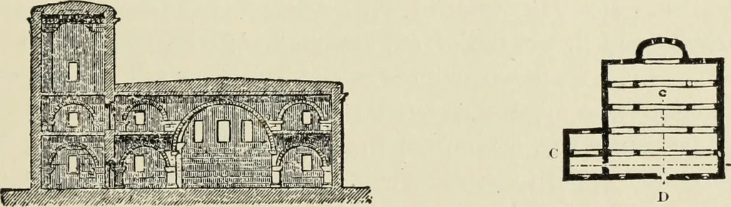 An illustration from A history of architecture in all countries, from the earliest times to the present day, 1874, leaf 450