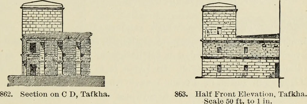An illustration from A history of architecture in all countries, from the earliest times to the present day, 1874, leaf 450