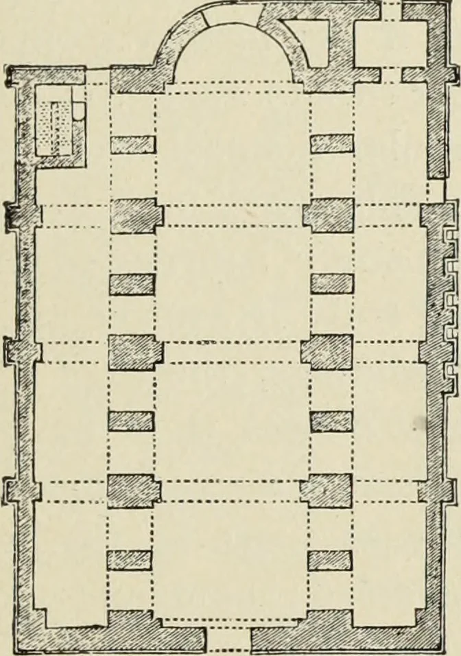 An illustration from A history of architecture in all countries, from the earliest times to the present day, 1874, leaf 452