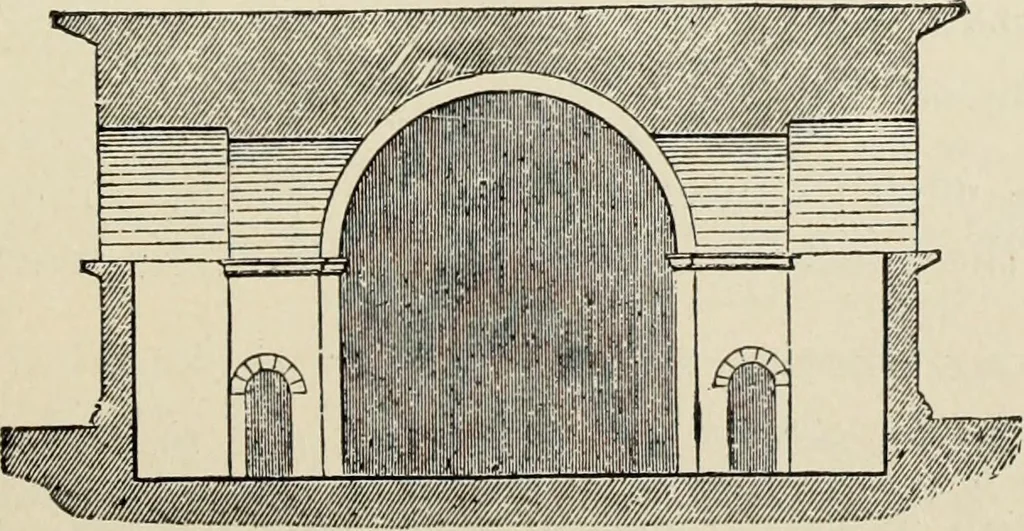 An illustration from A history of architecture in all countries, from the earliest times to the present day, 1874, leaf 452