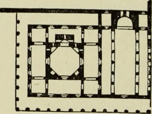 An illustration from A history of architecture in all countries, from the earliest times to the present day, 1874, leaf 457