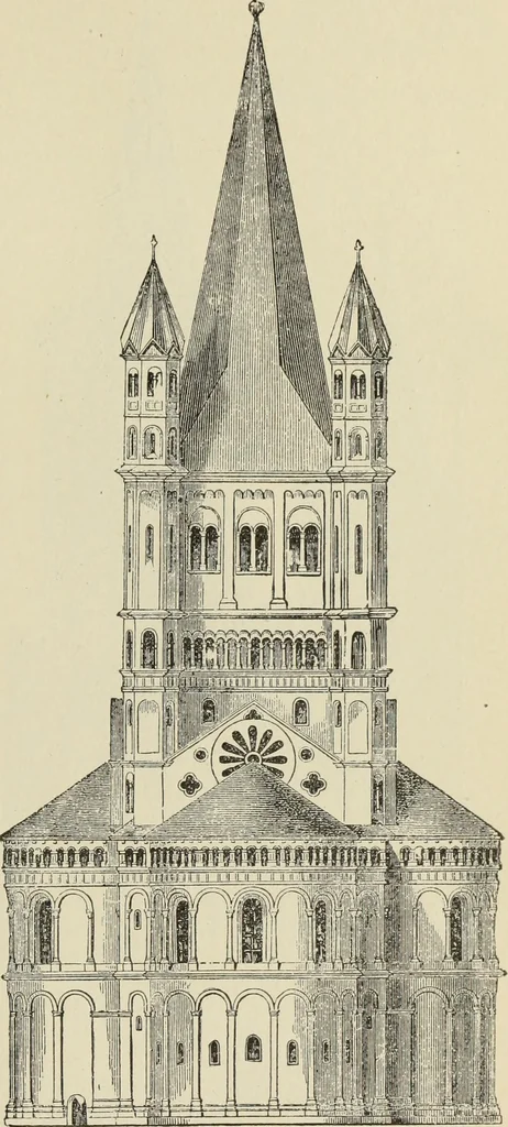 An illustration from A history of architecture in all countries, from the earliest times to the present day, 1874, leaf 46