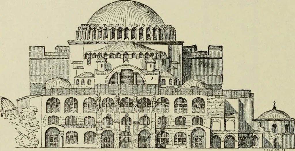 An illustration from A history of architecture in all countries, from the earliest times to the present day, 1874, leaf 467