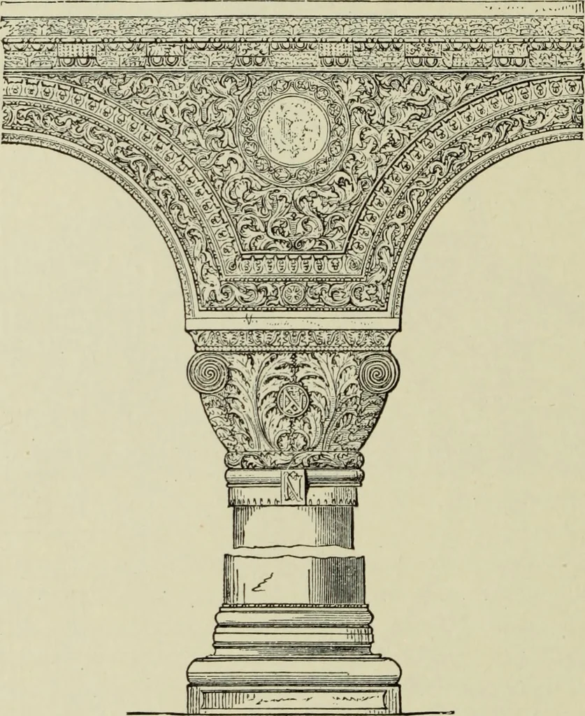 An illustration from A history of architecture in all countries, from the earliest times to the present day, 1874, leaf 469
