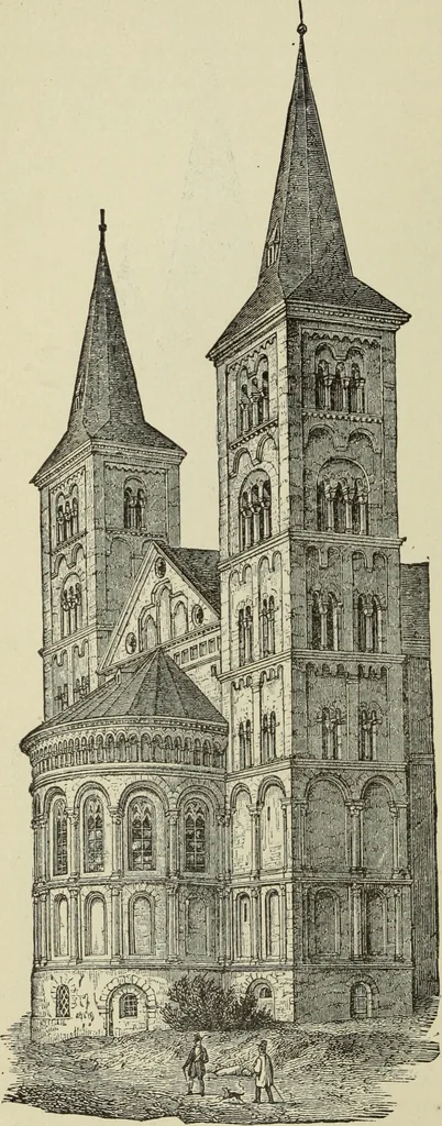An illustration from A history of architecture in all countries, from the earliest times to the present day, 1874, leaf 47