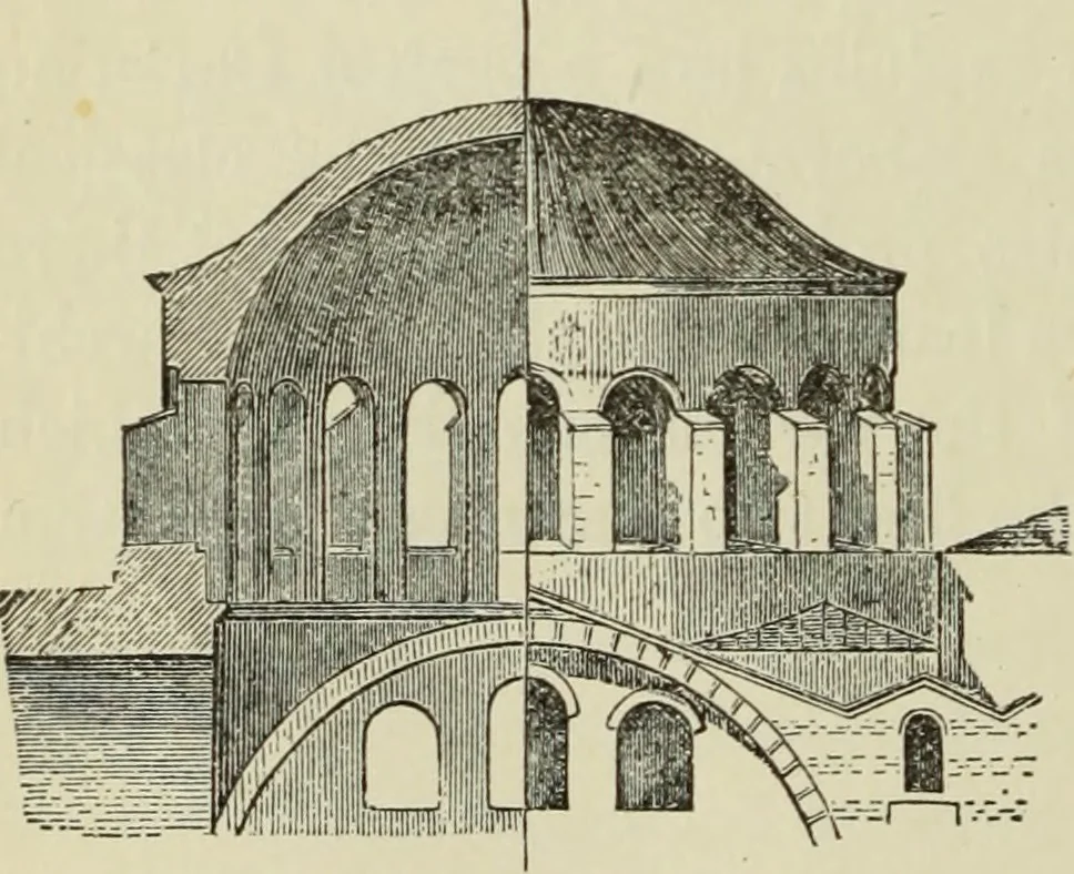 An illustration from A history of architecture in all countries, from the earliest times to the present day, 1874, leaf 473