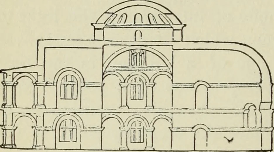 An illustration from A history of architecture in all countries, from the earliest times to the present day, 1874, leaf 475