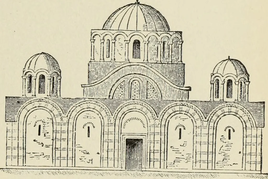 An illustration from A history of architecture in all countries, from the earliest times to the present day, 1874, leaf 476