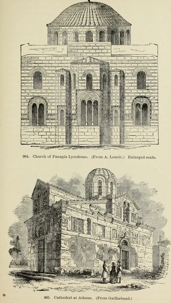 An illustration from A history of architecture in all countries, from the earliest times to the present day, 1874, leaf 480