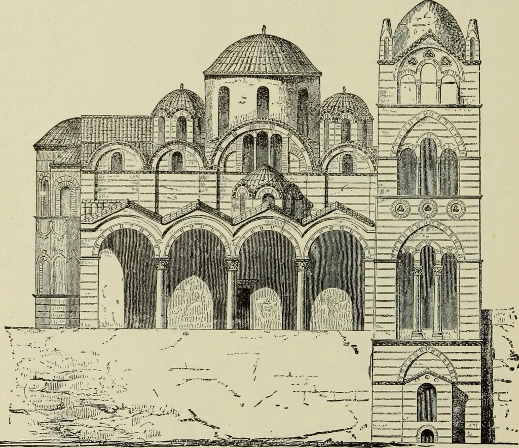 An illustration from A history of architecture in all countries, from the earliest times to the present day, 1874, leaf 481