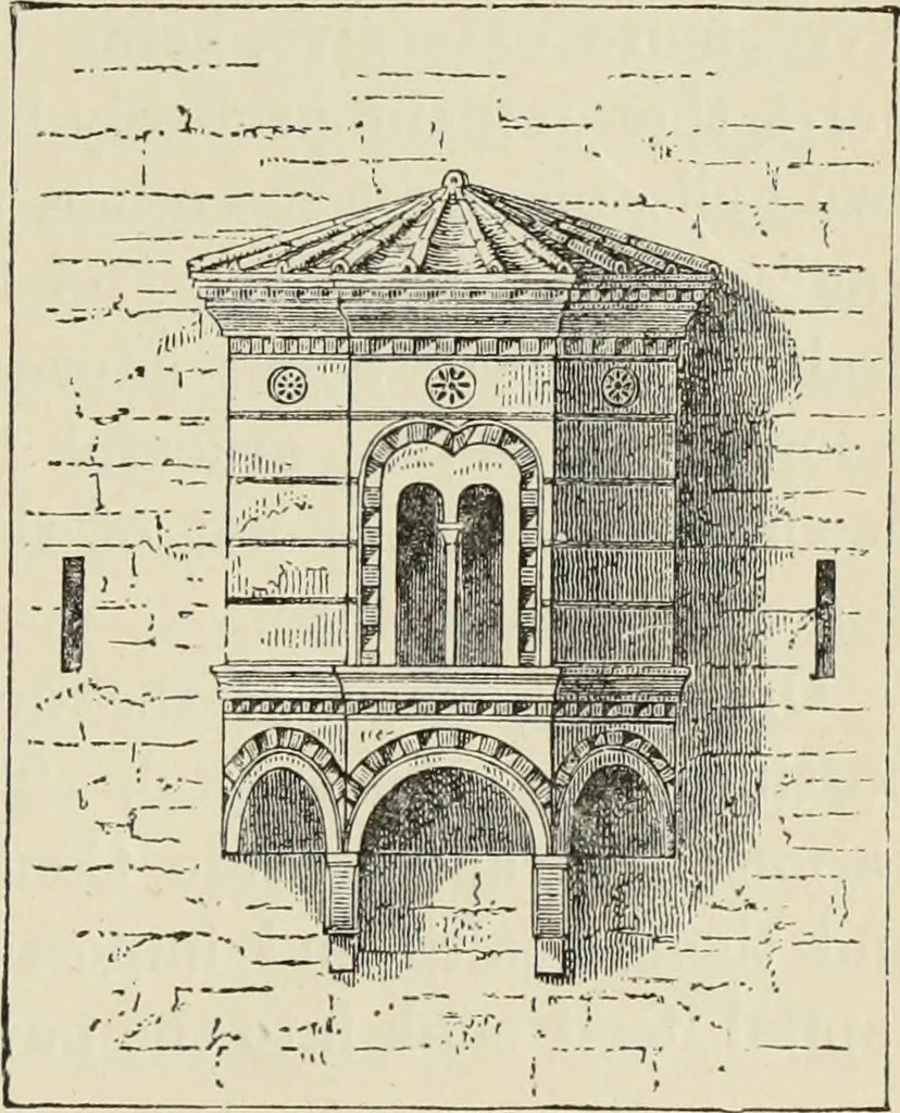 An illustration from A history of architecture in all countries, from the earliest times to the present day, 1874, leaf 482