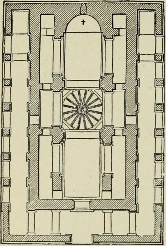 An illustration from A history of architecture in all countries, from the earliest times to the present day, 1874, leaf 487