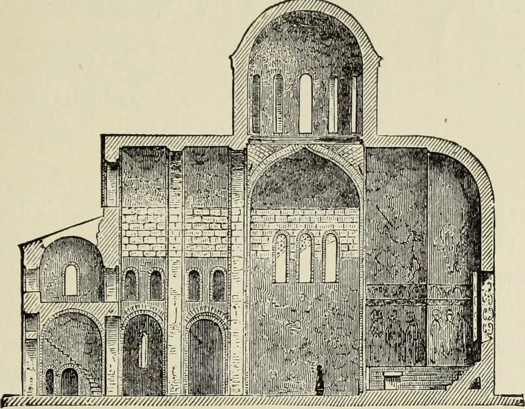 An illustration from A history of architecture in all countries, from the earliest times to the present day, 1874, leaf 488