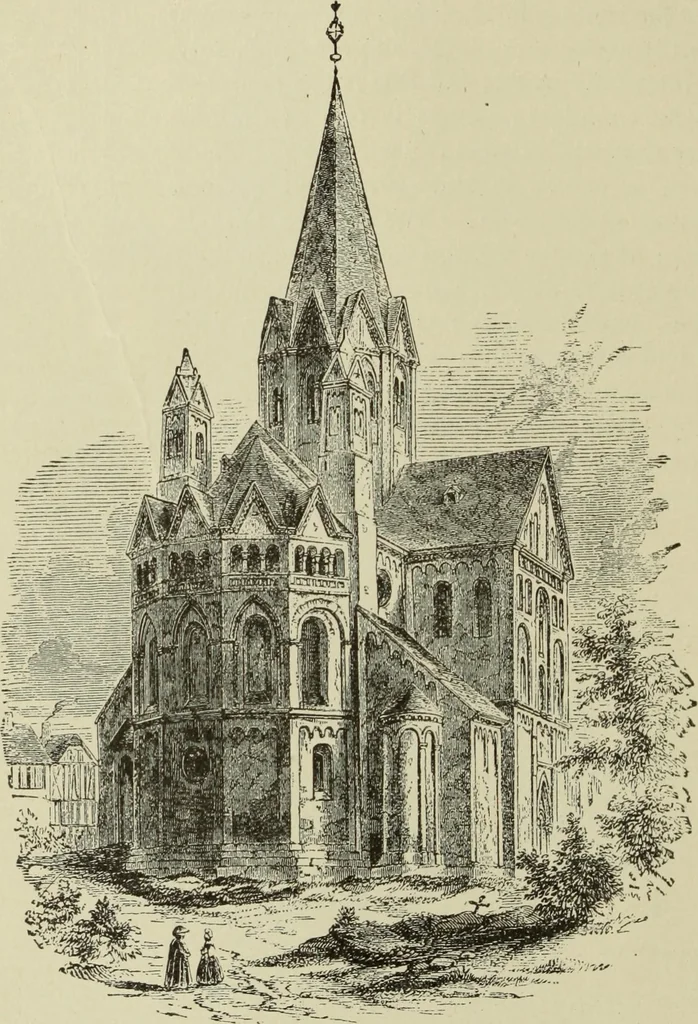 An illustration from A history of architecture in all countries, from the earliest times to the present day, 1874, leaf 49