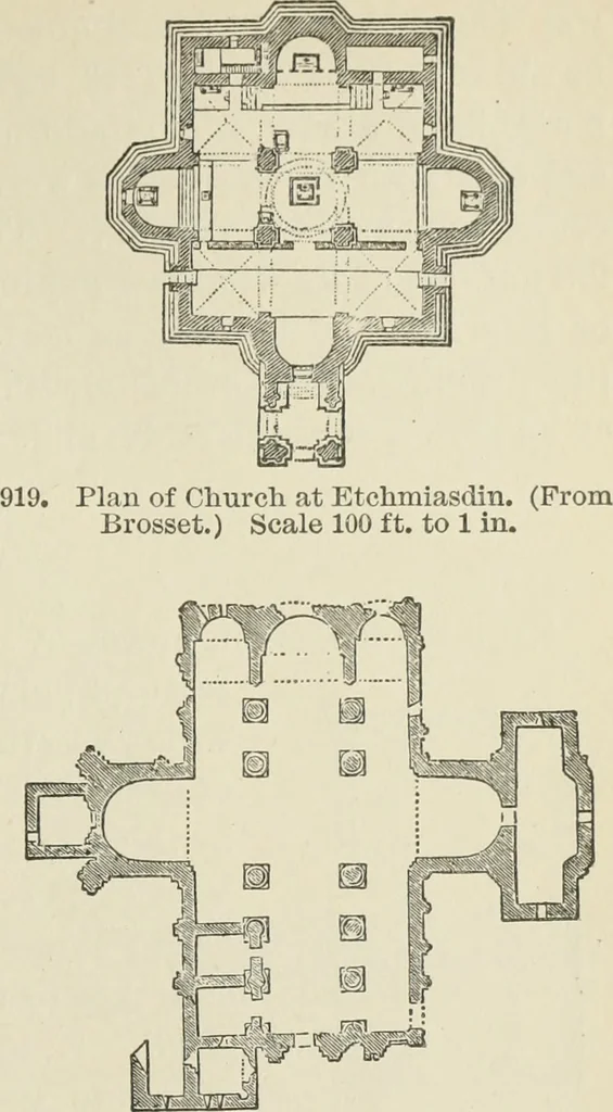 An illustration from A history of architecture in all countries, from the earliest times to the present day, 1874, leaf 490