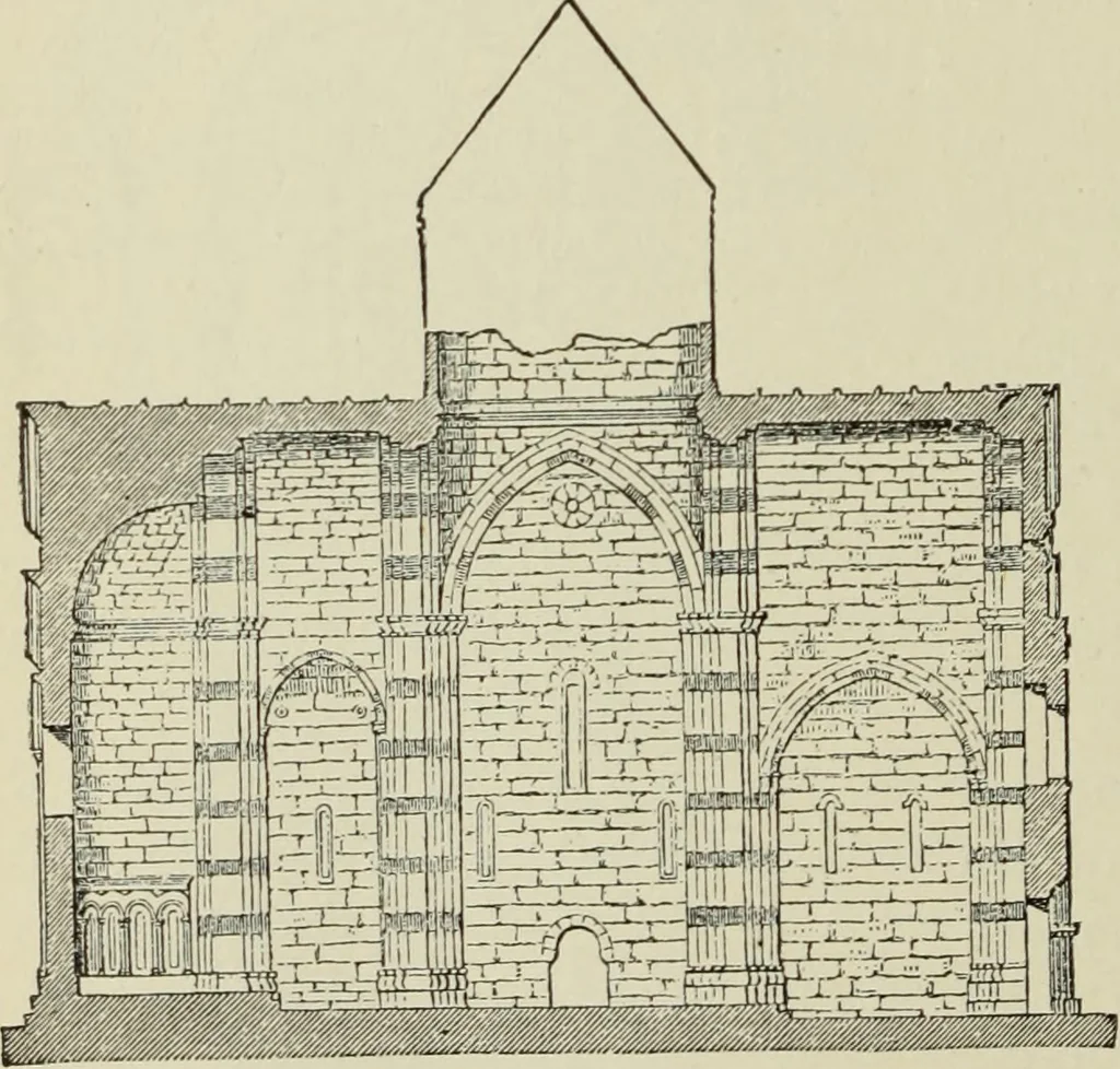 An illustration from A history of architecture in all countries, from the earliest times to the present day, 1874, leaf 491