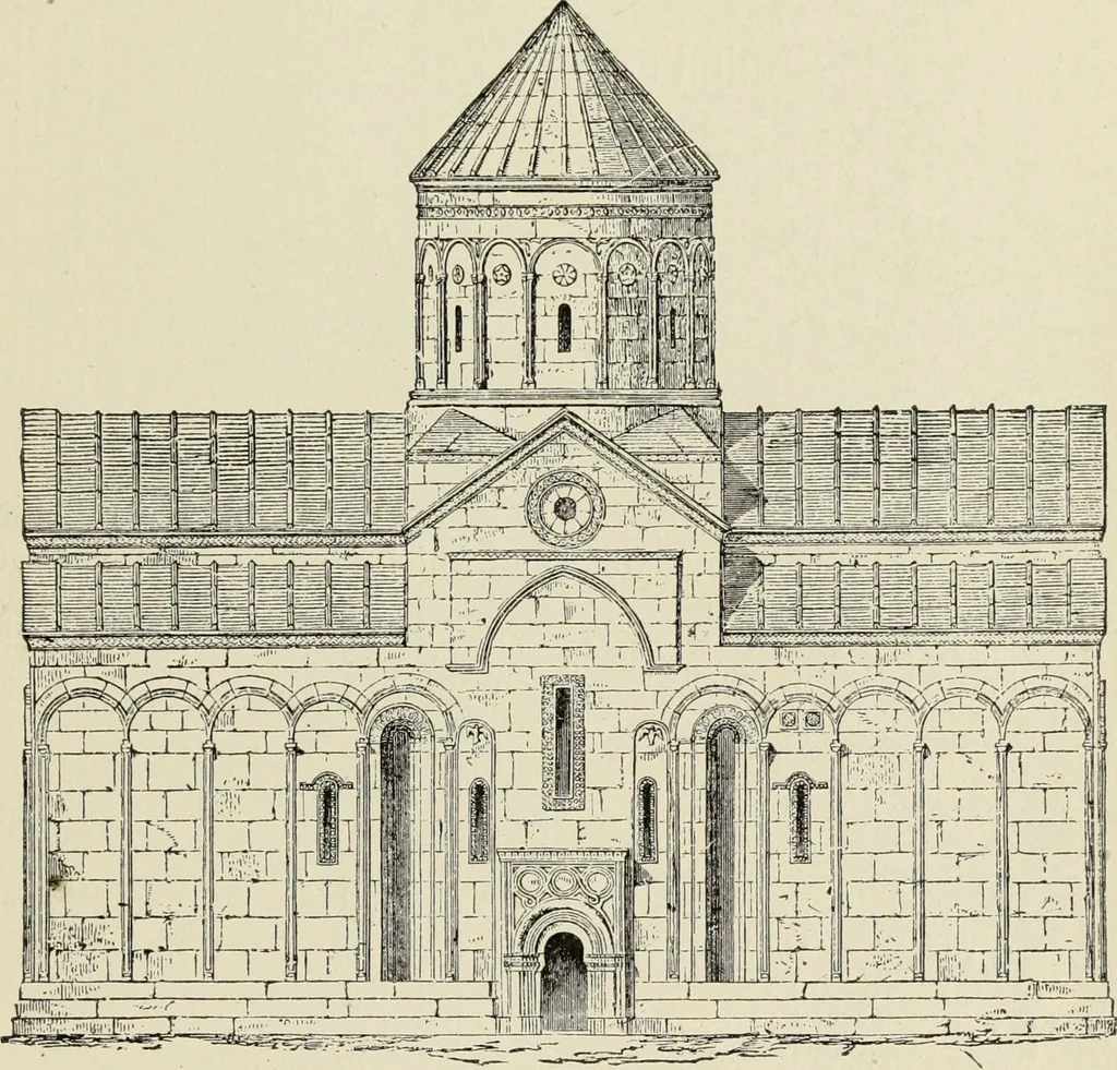An illustration from A history of architecture in all countries, from the earliest times to the present day, 1874, leaf 492