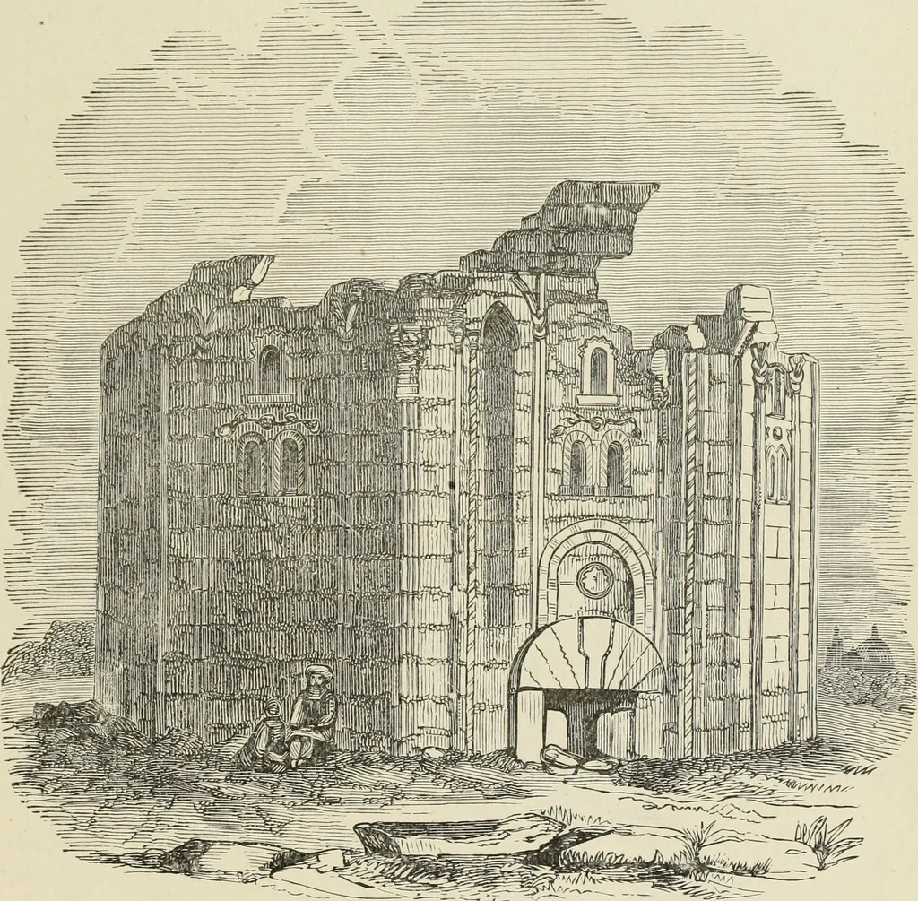 An illustration from A history of architecture in all countries, from the earliest times to the present day, 1874, leaf 494