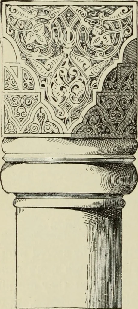 An illustration from A history of architecture in all countries, from the earliest times to the present day, 1874, leaf 495