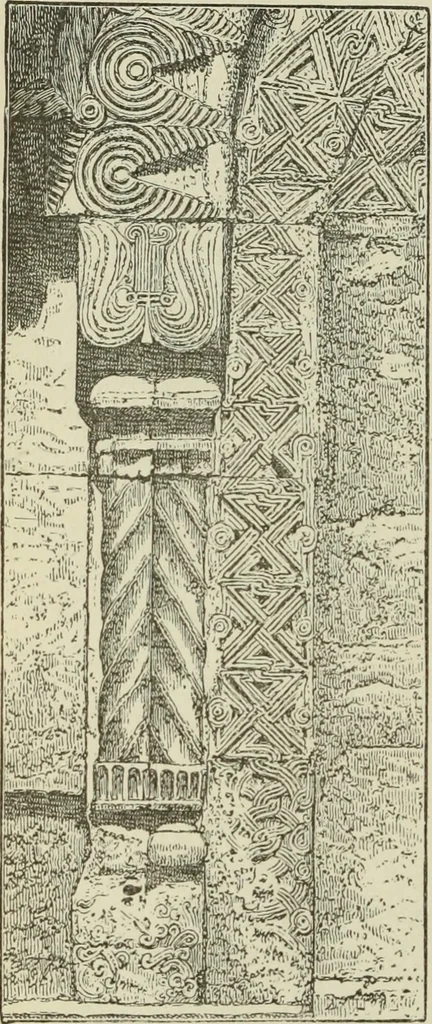 An illustration from A history of architecture in all countries, from the earliest times to the present day, 1874, leaf 497