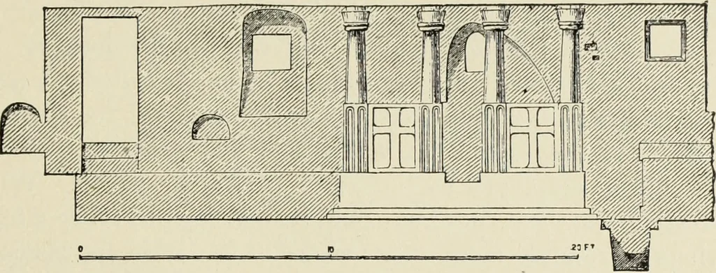 An illustration from A history of architecture in all countries, from the earliest times to the present day, 1874, leaf 500