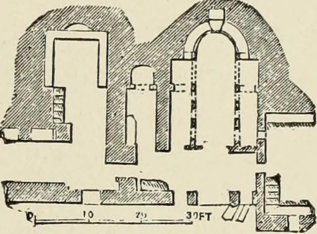 An illustration from A history of architecture in all countries, from the earliest times to the present day, 1874, leaf 500