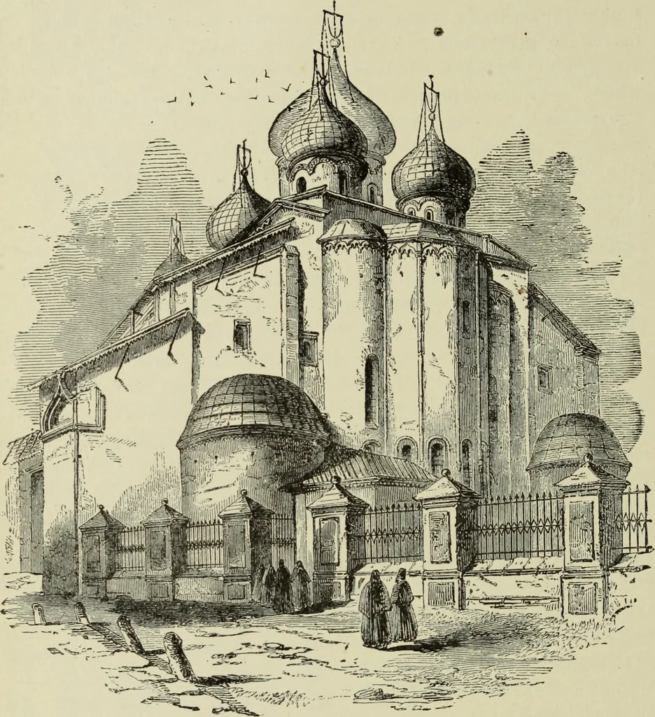 An illustration from A history of architecture in all countries, from the earliest times to the present day, 1874, leaf 505