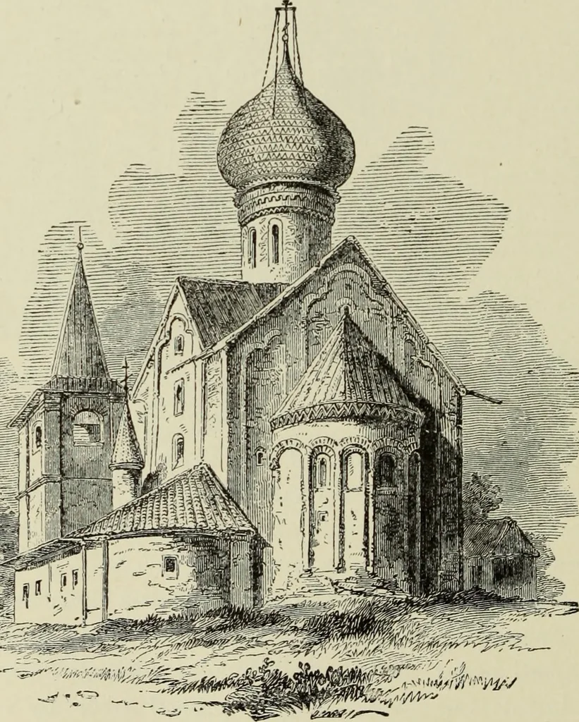 An illustration from A history of architecture in all countries, from the earliest times to the present day, 1874, leaf 507
