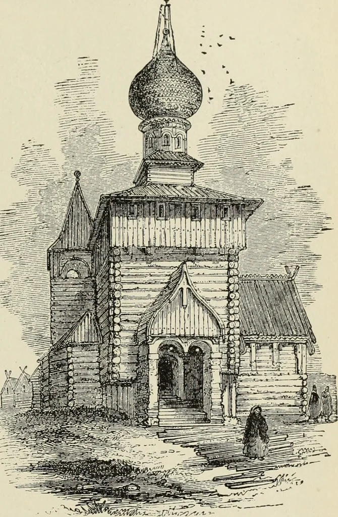 An illustration from A history of architecture in all countries, from the earliest times to the present day, 1874, leaf 508