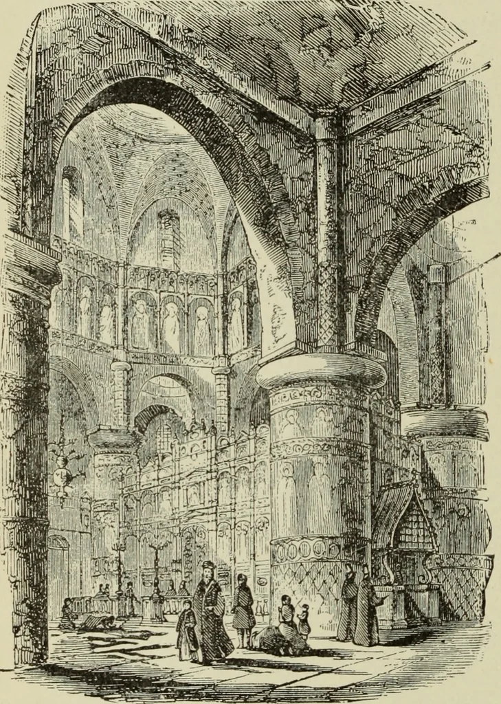 An illustration from A history of architecture in all countries, from the earliest times to the present day, 1874, leaf 509