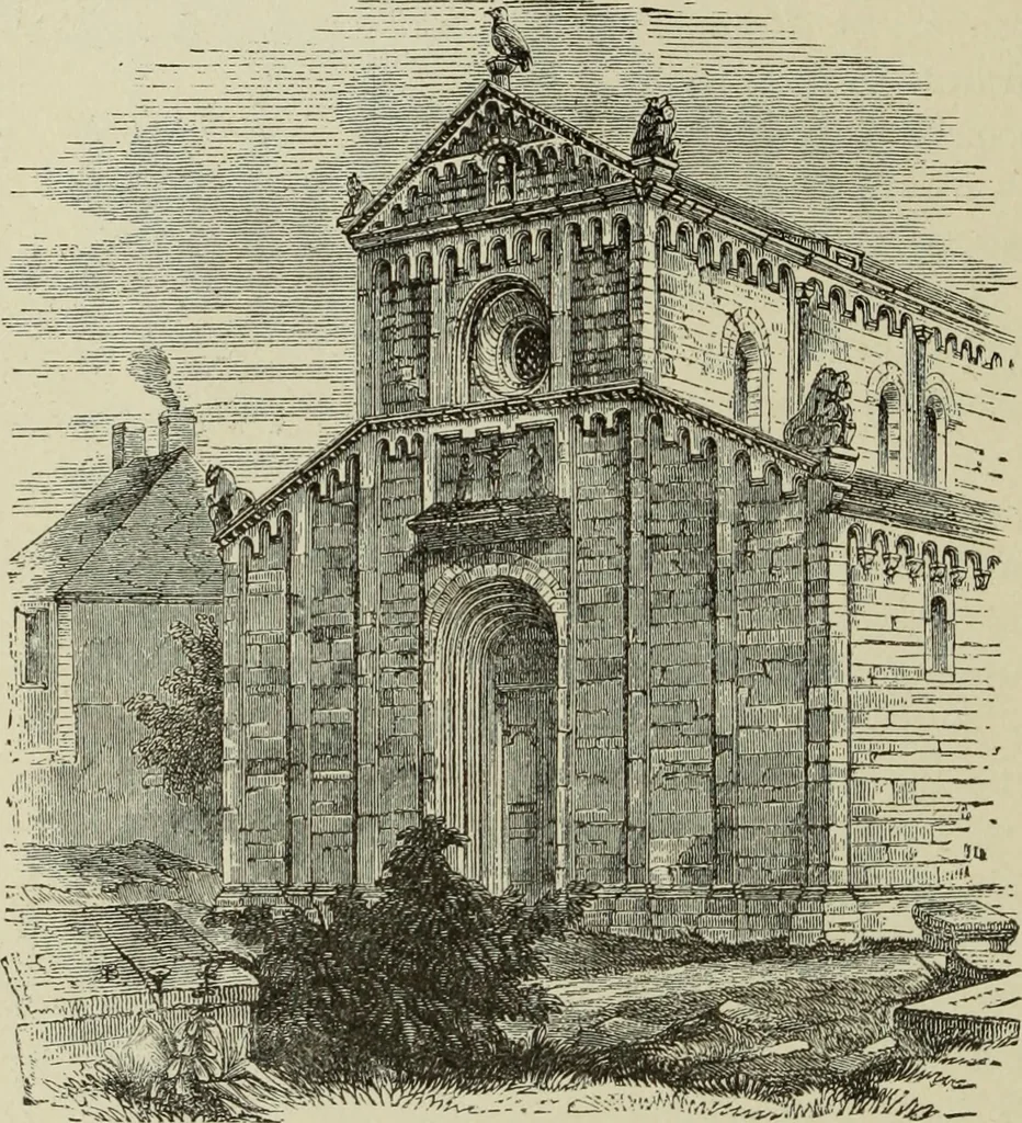 An illustration from A history of architecture in all countries, from the earliest times to the present day, 1874, leaf 51