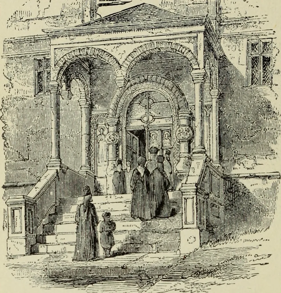 An illustration from A history of architecture in all countries, from the earliest times to the present day, 1874, leaf 511