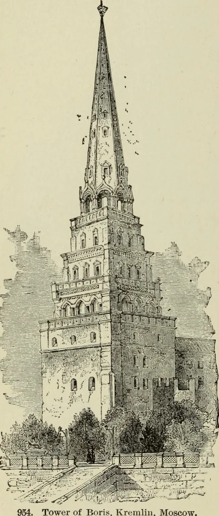 An illustration from A history of architecture in all countries, from the earliest times to the present day, 1874, leaf 515