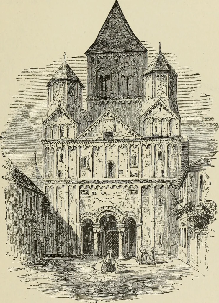 An illustration from A history of architecture in all countries, from the earliest times to the present day, 1874, leaf 52