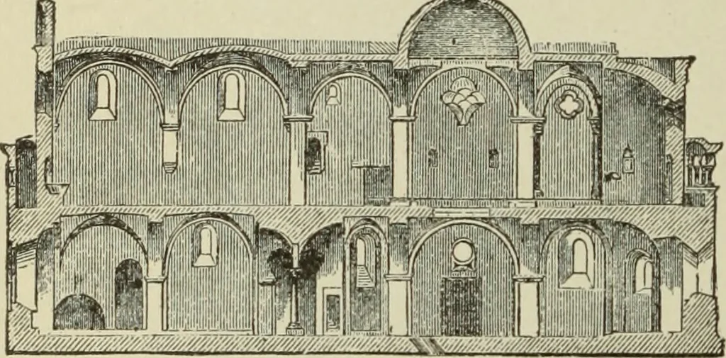 An illustration from A history of architecture in all countries, from the earliest times to the present day, 1874, leaf 53