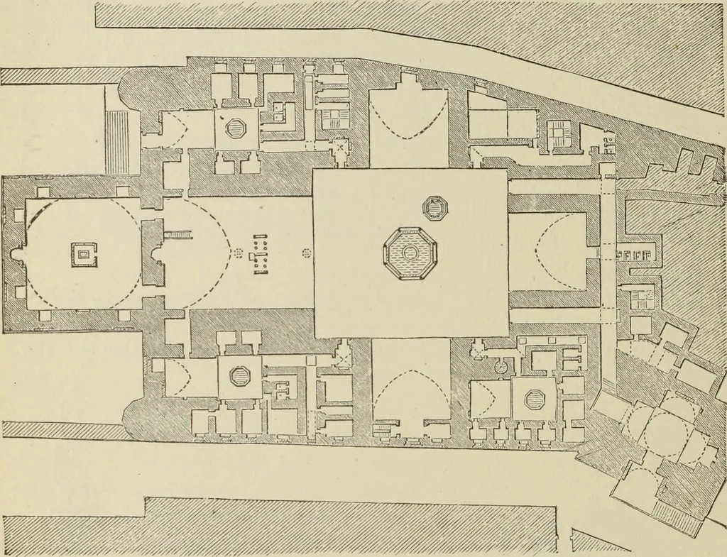 An illustration from A history of architecture in all countries, from the earliest times to the present day, 1874, leaf 535
