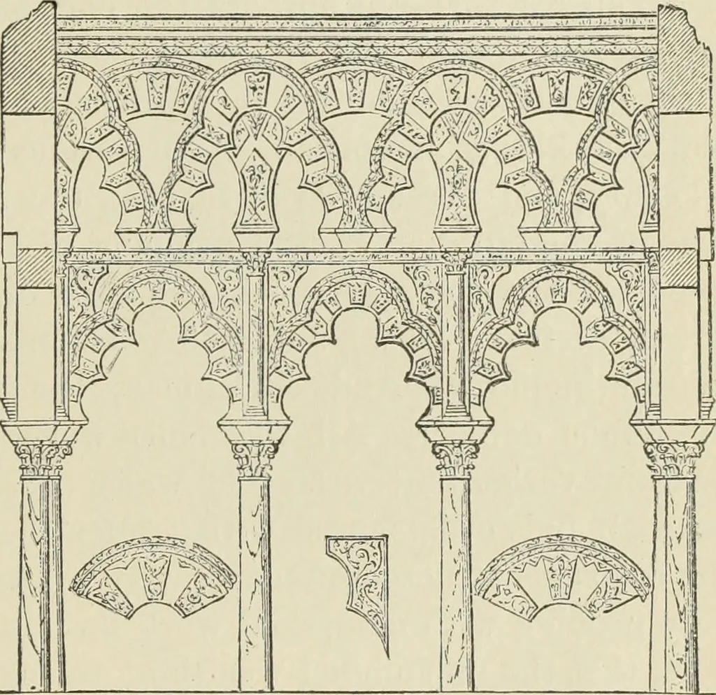 An illustration from A history of architecture in all countries, from the earliest times to the present day, 1874, leaf 548