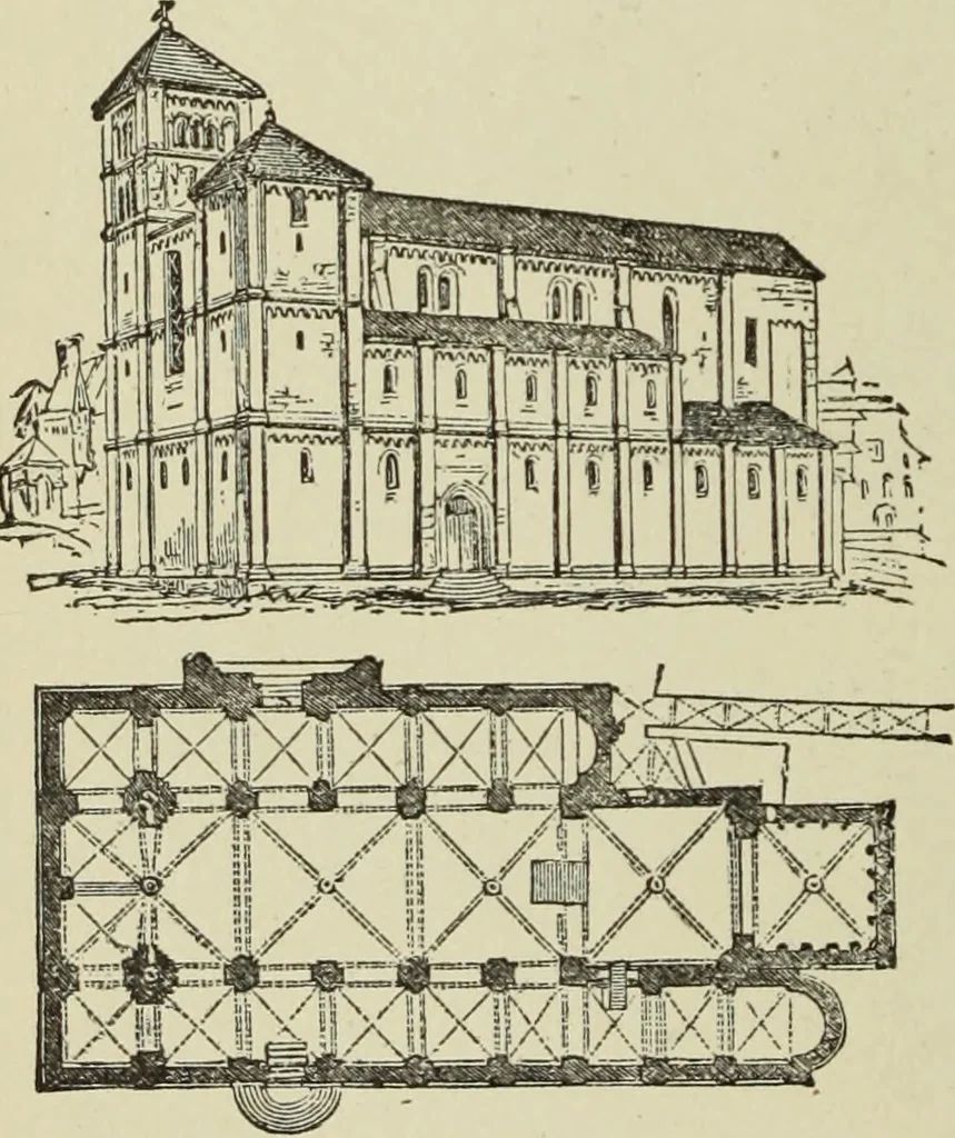 An illustration from A history of architecture in all countries, from the earliest times to the present day, 1874, leaf 55