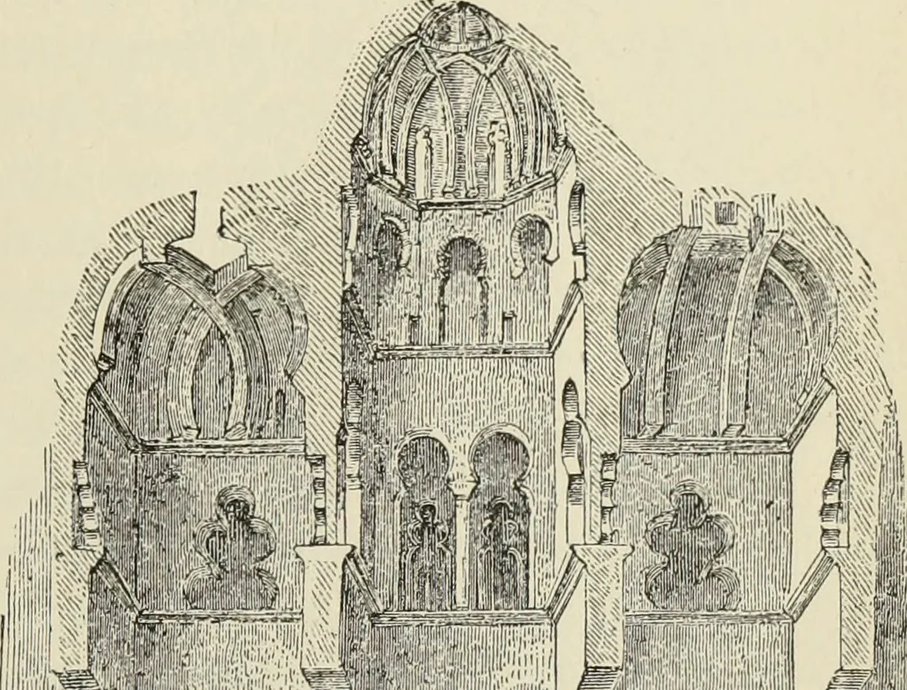An illustration from A history of architecture in all countries, from the earliest times to the present day, 1874, leaf 550