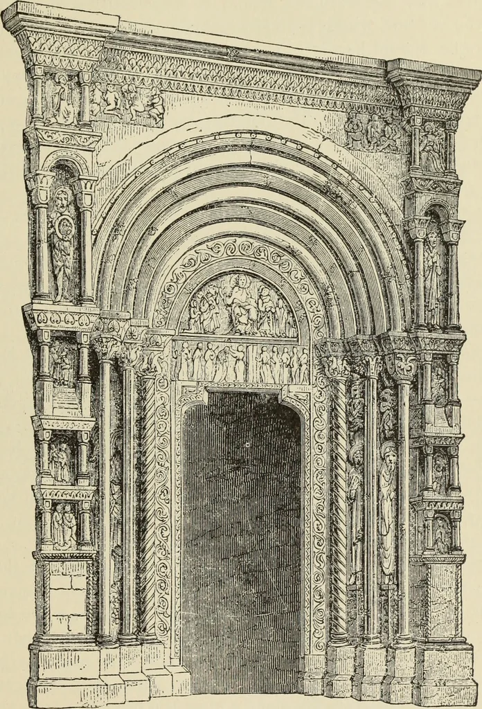 An illustration from A history of architecture in all countries, from the earliest times to the present day, 1874, leaf 56